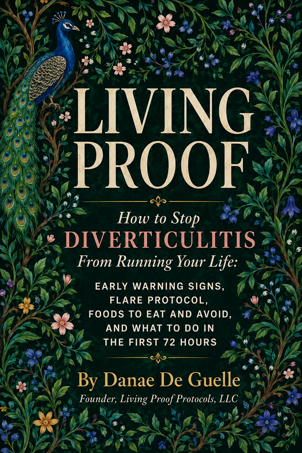Living Proof book cover by Danae De Guelle